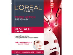 Revitalift Laser Υφασμάτινη Μάσκα Προσώπου 28gr