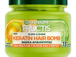 Fructis Keratin Hair Bomb Μασκα Απαλοτητας 320ml