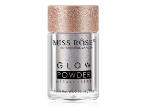 MISS ROSE Μεταλιζέ Σκιά Ματιών Glow Powder 2.5g #4
